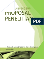 Panduan Menulis Proposal Penelitian