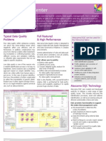 Data Quality Center: Typical Data Quality Problems Full Featured & High Performance