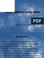 Askep Anemia Pada Anak