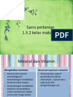 Sains Pertanian-Mineral Puteri