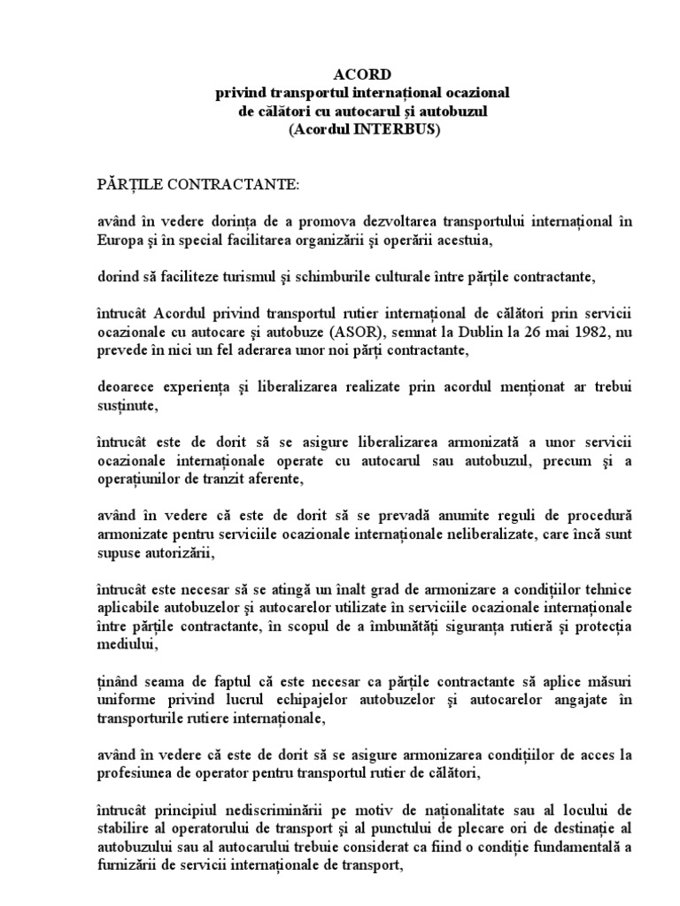 Acord Interbus | PDF