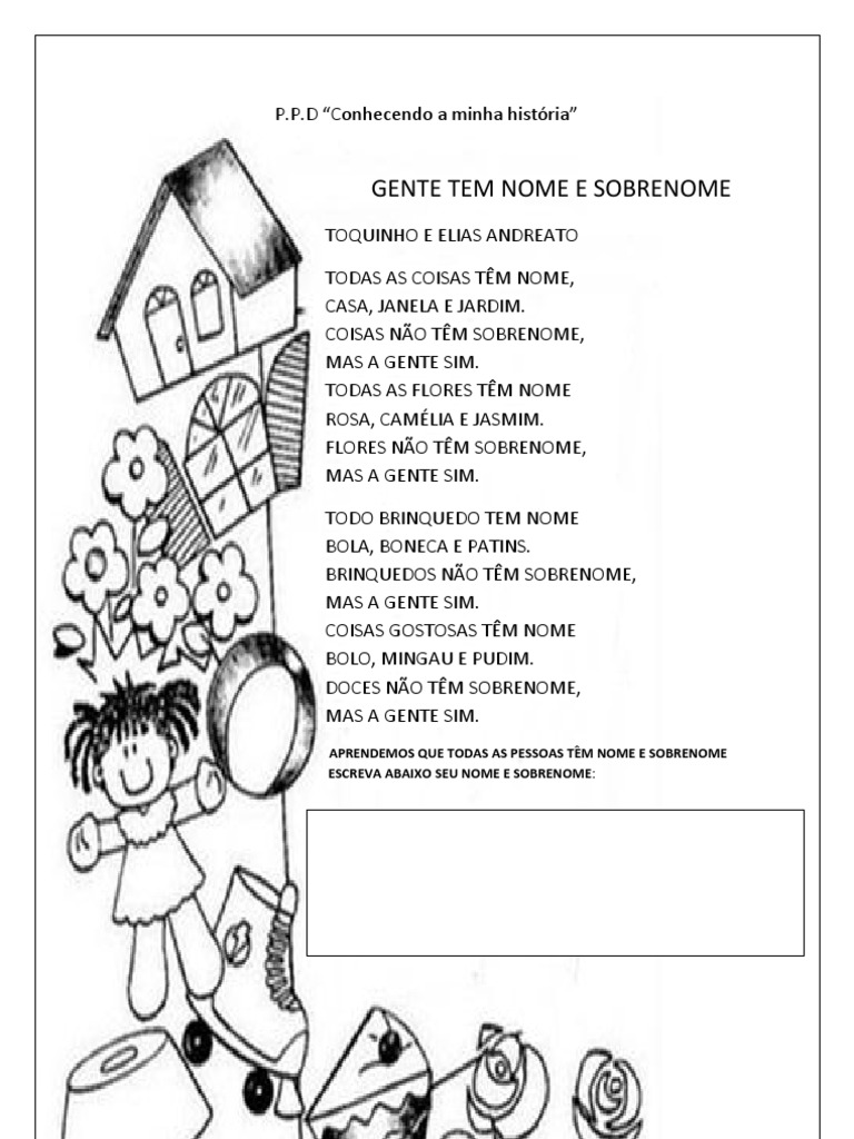 Atividade: Meu Nome e Sobrenome | PDF