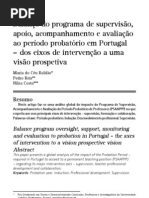 Balanço do programa de supervisão, apoio, acompanhamento e avaliação ao período probatório em Portugal – dos eixos de intervenção a uma visão prospetiva