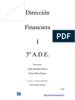 Apuntes Direccion Financiera I