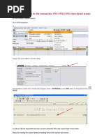 Adding Custom Tab To The Transaction VF01