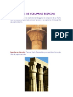 Tipos de Columnas Egipcias