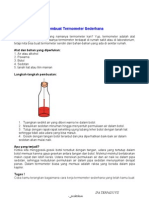 Membuat Termometer Sederhana