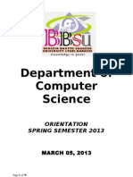 BS Computer Science & BS (IT)