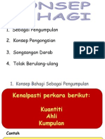 Konsep Bahagi