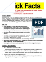 Gallivan's Scaffold Law Summary