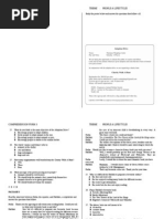 Comprehension Form 3 Theme: People & Lifestyles