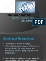 Recruitment And Selection