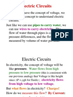 Good Electricity and Water Analogy