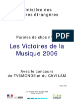 Victoires 2006