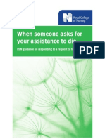 Assistance To Die