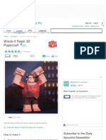 Wreck-It Ralph 3D Papercraft
