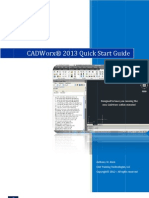 96530509 Cadworx 2013 Quick Start Guide