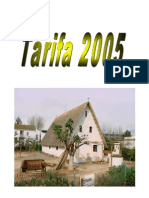 Tarifas PDF