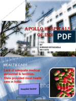 Apollo Hospitals of India: by Sundari Divakarla 2k11073