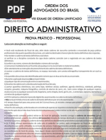 VIII Exame Administrativo - Segunda Fase