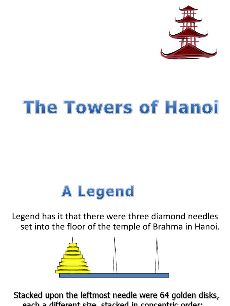 Towers of Hanoi Theoretical Computer Science Discrete Mathematics