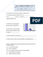 5º Ano Ficha Ciencias - Ar