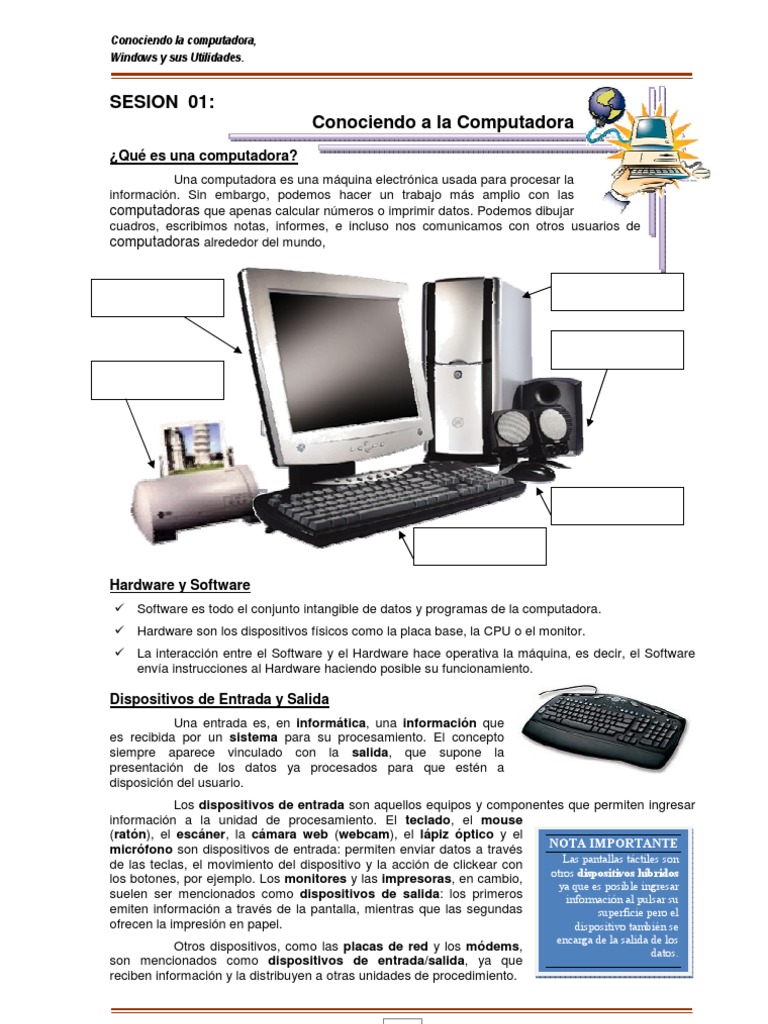 Informática Básica: El monitor o pantalla