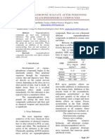 Effects of Atropine Sulfate After Poisoning With Organophosphorus Compounds