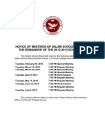 Revised School Board-Meetings 2012-2013
