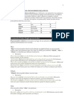 Teoría Pronombres Relativos y Oraciones de Relativo.