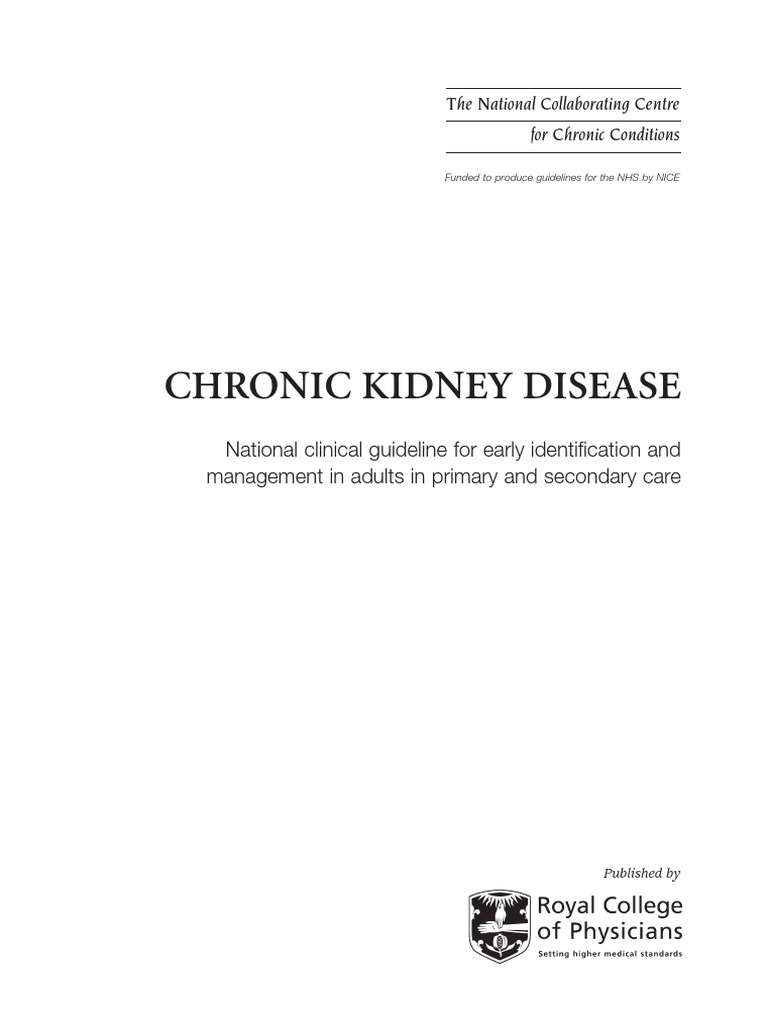 Kidney | PDF | Chronic Kidney Disease | Renal Function