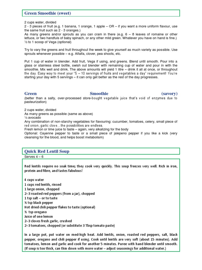 Veg Recipe | PDF | Garlic | Salad