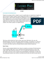 Mechanical Engineering - Pumps