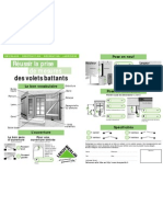 La Prise de Mesures Des Volets Battants