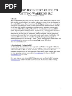 Download The 2005 Beginners Guide to Getting Warez on IRC by DIzzIE SN126095 doc pdf