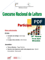 CNL cartaz 2013, 2º fase