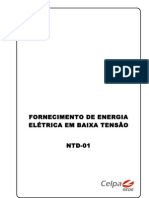 NTD-01 - Fornecimento de Energia Elétrica em Baixa Tensão