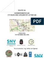 Manual georeferenciar mapa AutoCAD