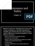 Maintenance and Safety