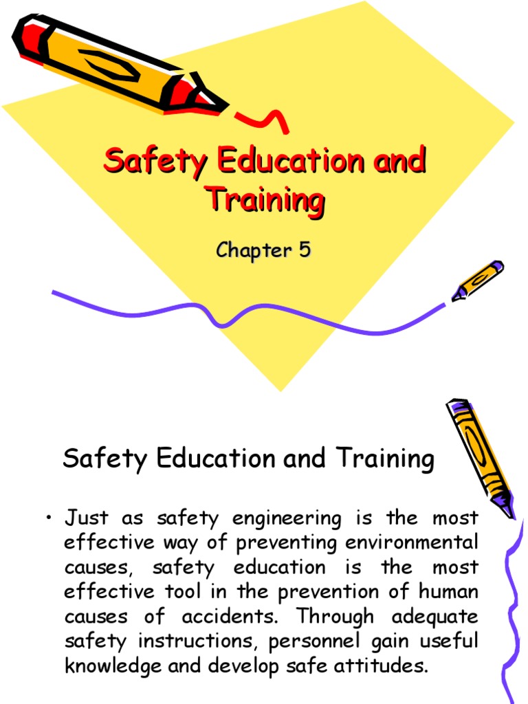 Safety Education and Training Employment Safety