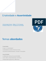 Criatividade e Assertividade