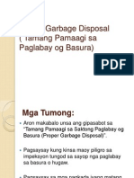 Waste Disposal Management Bisaya Version