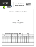 Download Mechanical Pump Test Run Procedure Manual Mechanical Pump Test Run Rev 0-28-04 10 by Shaik Shah SN126144553 doc pdf