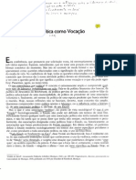 A Política Como Vocação - WEBER PDF