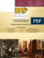 Informe Anual Na Bolom 2012