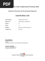 RTU Syllabus 3rd Sem | PDF
