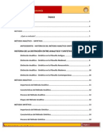 Método analitico sintetico