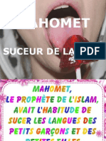 Mahomet Suceur de Langue