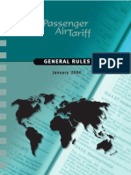 Passenger Airtariff General Rules (Baggage Rules, 2006)