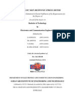 Galvanic Skin Response Stress Meter